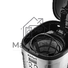 Кофеварка Kitfort КТ-731 Мощность 900 Вт.Ёмкость резервуара 1,6 л.