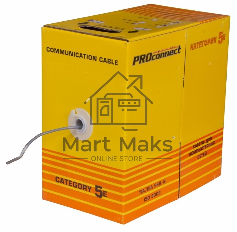 Кабель Proconnect (01-0142-3) Кабель FTP CAT5e 4 пары (305м) 0.51 мм CCA 