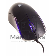 Мышь проводная Oklick 245M черный, 1000 dpi, USB, кнопки - 3