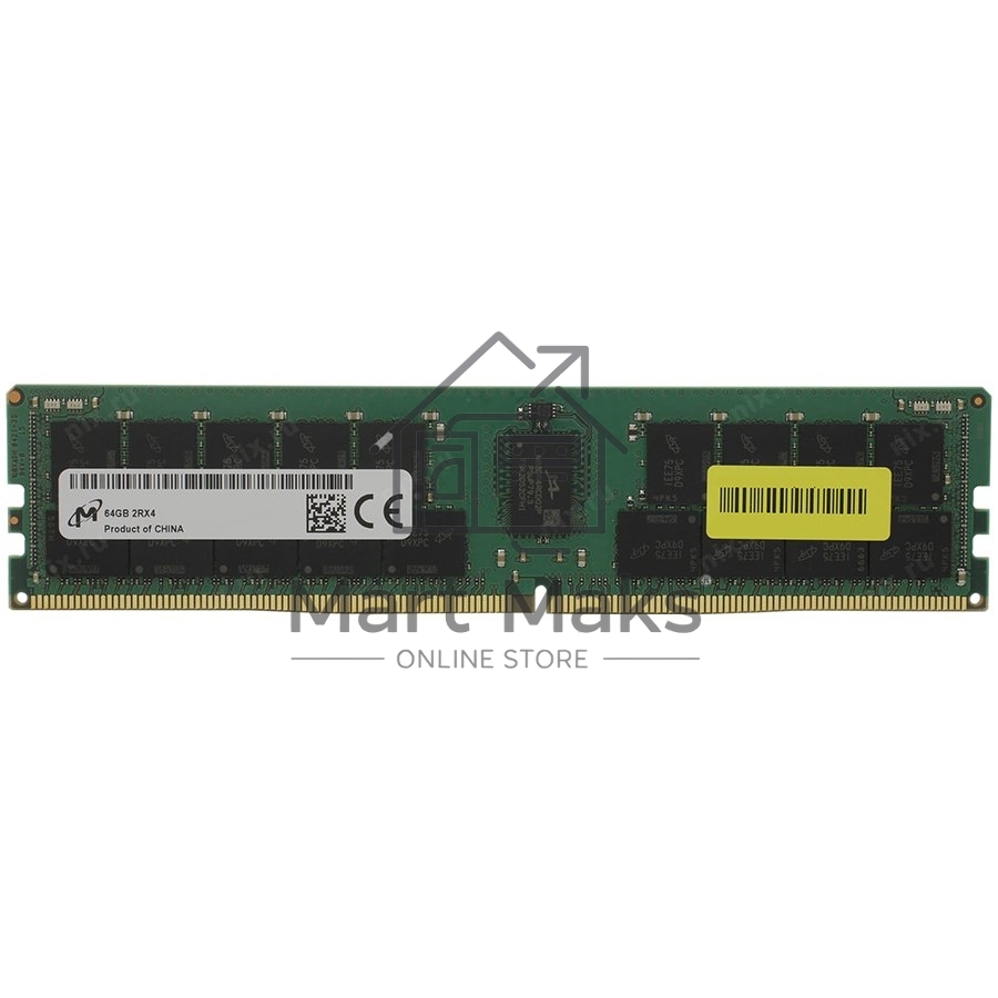 Оперативная память Crucial, DDR4, 64GB (1x64GB), 3200 MHz, CL22, ECC, RDIMM