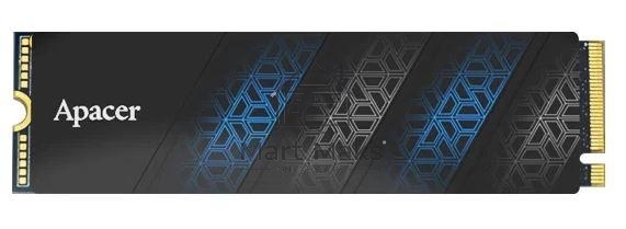 Накопитель SSD Apacer AS2280P4U PRO, 256Gb, PCIe 3.0 x4, M.2 2280, NVMe, R/W 3500/1200, с радиатором
