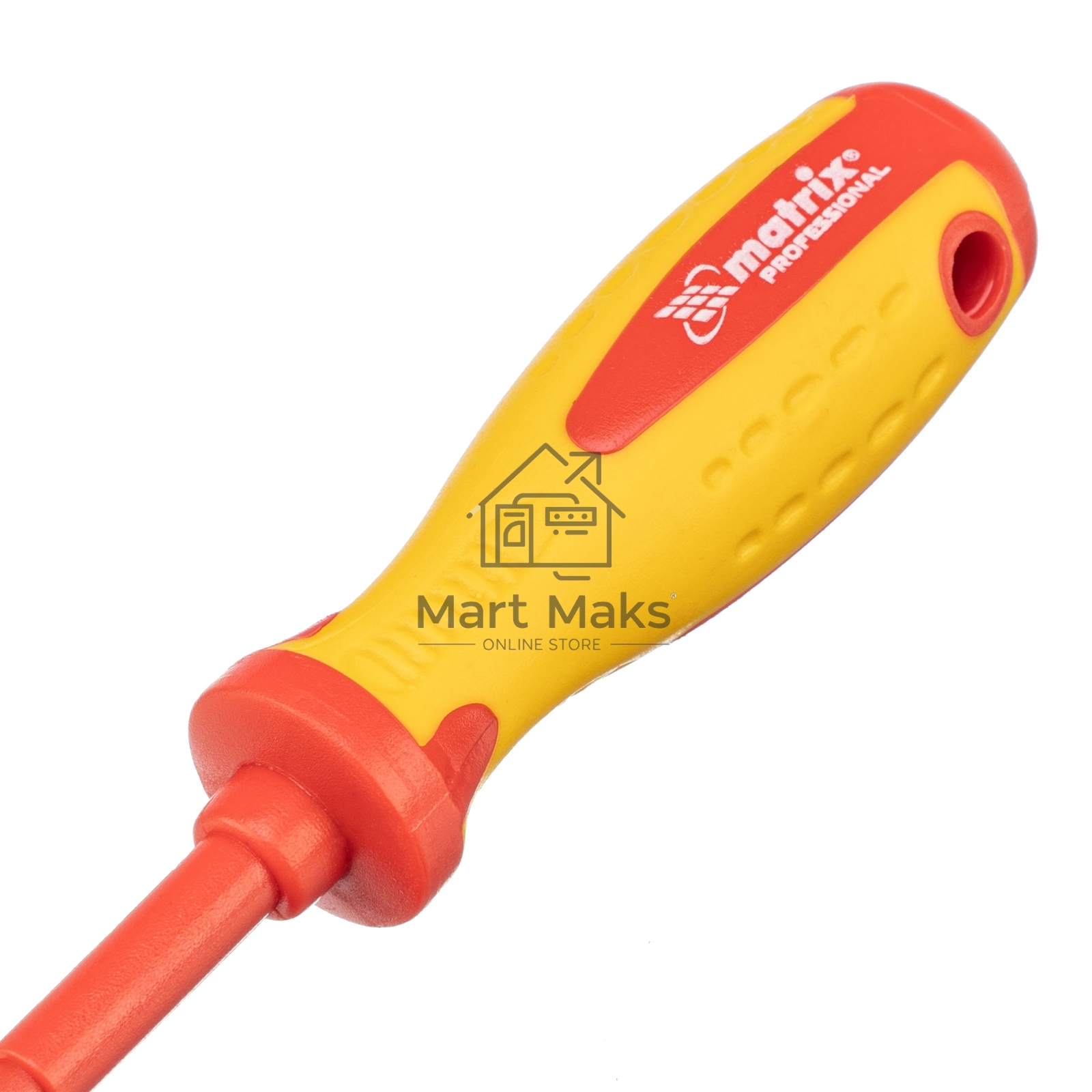 Отвертка Matrix Insulated, PH0 x 75 мм, CrMo, до 1000 В, двухкомп. рукоятка
