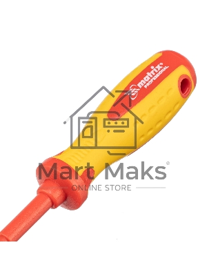 Отвертка Matrix Insulated, PH0 x 75 мм, CrMo, до 1000 В, двухкомп. рукоятка