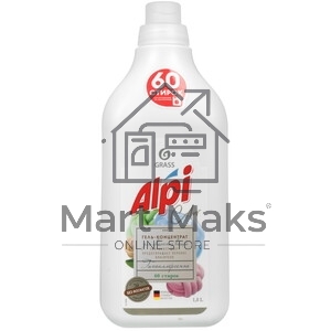 Концентрированное жидкое средство для стирки GRASS 125732 ALPI sensetive gel (флакон 1,8л)