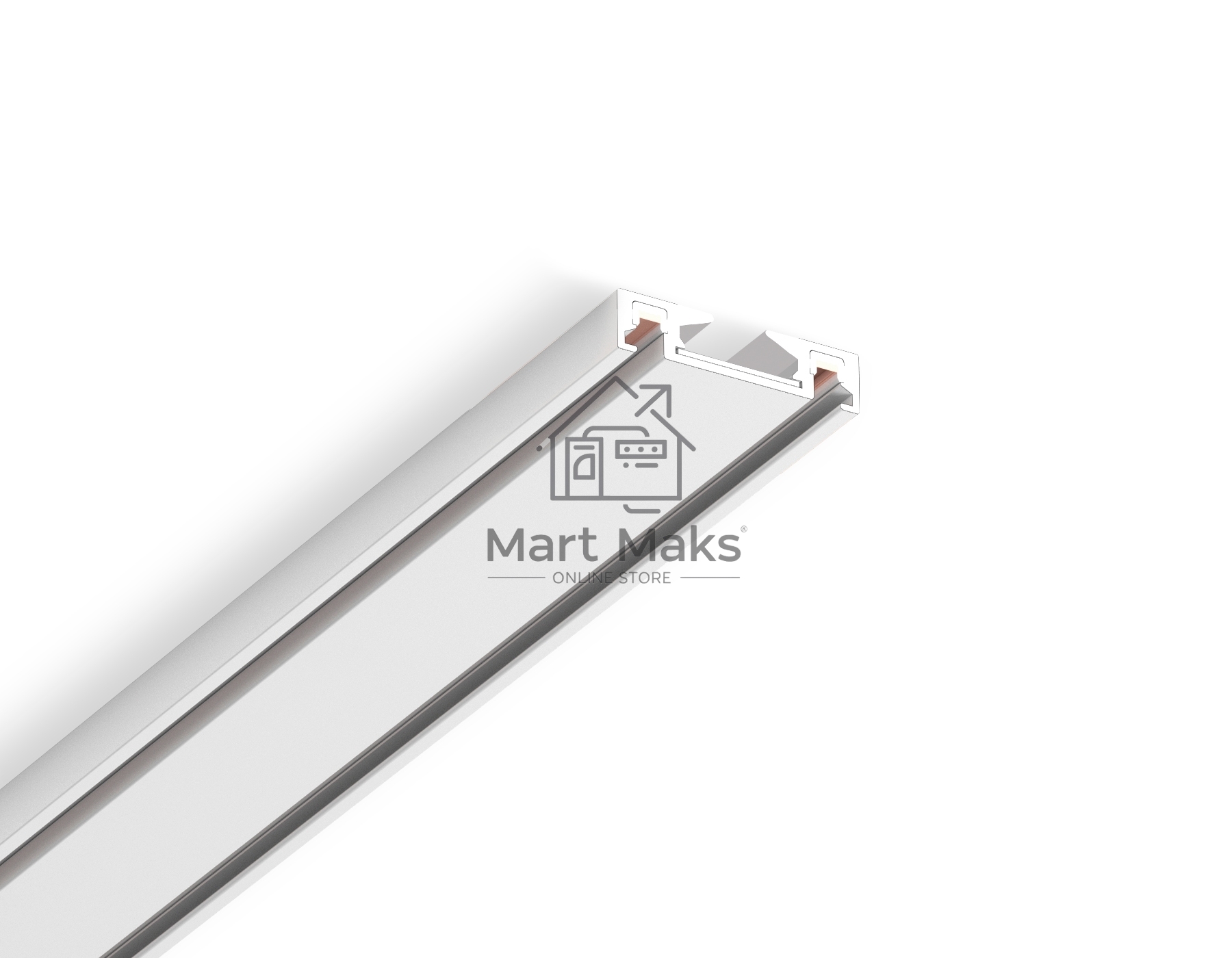 Шинопровод GV1009 WH белый IP20 48V 2000*26*6