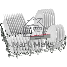 Посудомоечная машина Bosch SMP6EMI86Q, нержавеющая сталь, 60 см, 13 компл., сушка теплообменник, класс A