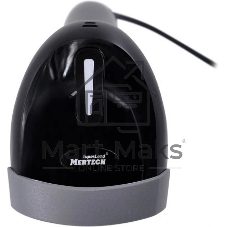Сканер штрих-кода ручной Mertech 1300 P2D 1D/2D имидж, проводной, 100 скан/сек, USB-HID; USB-COM - эмуляция, черный