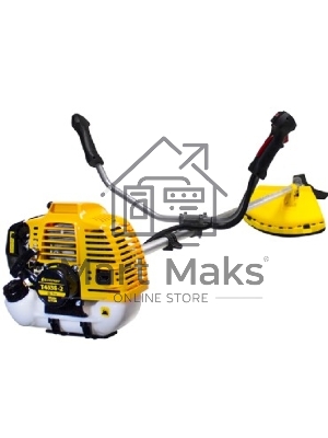 Триммер Champion T433S-2 Мощность двигателя 1.25/1.7 кВт/л.с, Вес без режущей насадки 8,0 кг, Объем двигателя 42,7 см3, Объем топливного бака 950 мл, Максимальный расход топлива 610 г/кВт•ч/мл/ч, Тип рукоятки U-образная, штанга прямая Разъемная, Длина шта