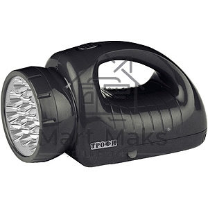 Фонарь ТРОФИ TSP12 12+18xLEDаккумуляторный 4V1.8Ah ЗУ 220V