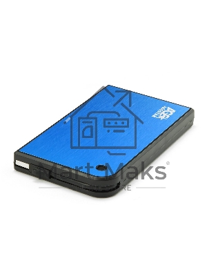 Внешний корпус для HDD/SSD AgeStar 3UB2A14 SATA II пластик/алюминий синий 2.5