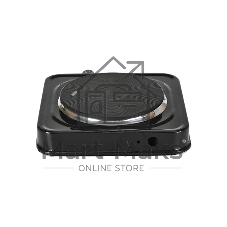 Плита настольная электрическая Blackton Bt HP114B черный, 1 кВт, ТЭН, конфорки - 1, эмаль, поворотные переключатели