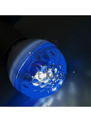 Лампа строб Neon-night e27 Ø50мм синяя