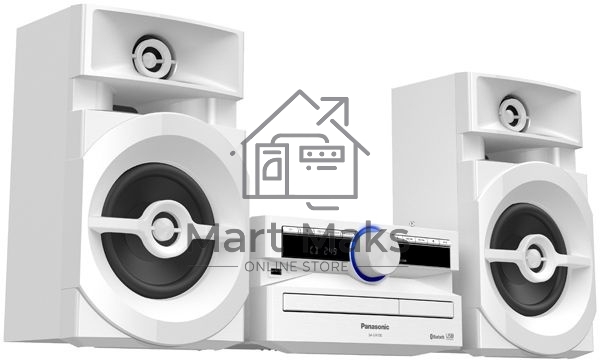 Минисистема Panasonic SC-UX100EE-W белый 300Вт/CD/CDRW/FM/USB/BT