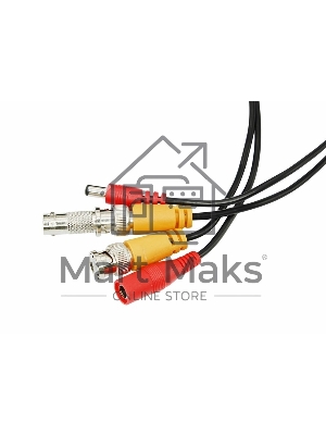 Кабель соединительный для систем видеонаблюдения Rexant BNC + DC питание, длина 18 метров