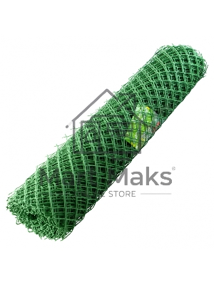 Заборная решетка Россия в рулоне 1,5x25 м ячейка 70x58 мм - хаки 64535