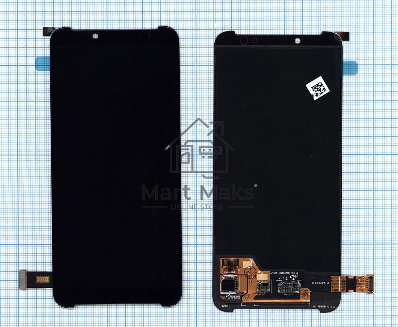 Дисплей для Xiaomi Black Shark 2 TFT черный