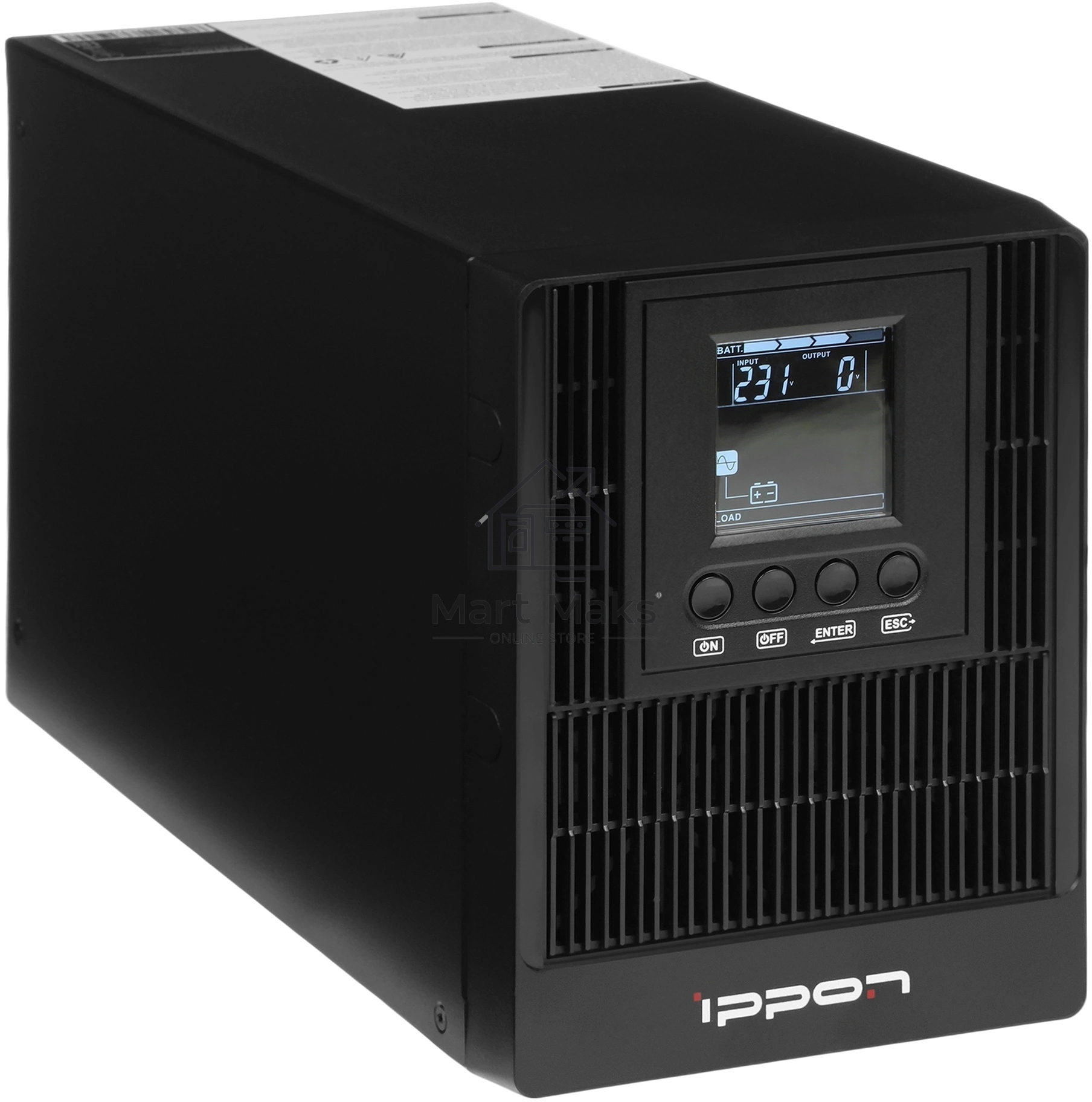 Источник бесперебойного питания Ippon Innova TB 1000 900Вт 1000ВА черный