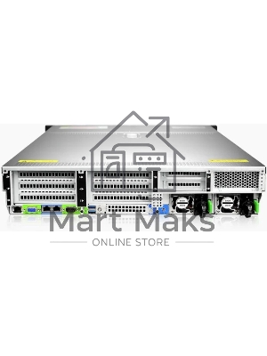 Серверная платформа Gooxi SR201-D12R-NV-G2 2U 12 bay server with NVME bp,based on AMD 9004 2 riser cards of PCIe5.0(X32 to x16x16) 2x rear SAS/SATA 2x rear NVME 1300W 1+1 PSU EU power cables rail kit