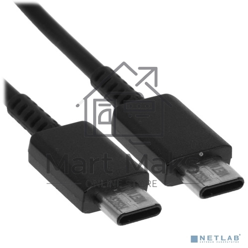 Кабель Samsung EP-DX310JBRGRU USB Type-C (m)-USB Type-C (m) 1.8м черный (упак.:1шт)
