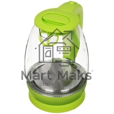 Чайник Homestar HS-1012 1.7 л, стекло, зеленый (003943)