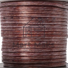 Акустический кабель Cablexpert CC-TC2x0,5-50M, прозрачный, 50 м, на катушке