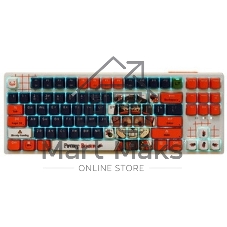 Клавиатура A4Tech Bloody AT87 проводная USB черный/красный
