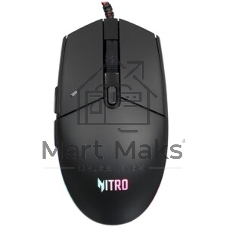 Мышь проводная Acer Nitro OMW400 черный, 6400 dpi, USB, кнопки - 6