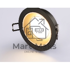 Светильник встраиваемый A8923 BK/GD черный/золото MR16 GU5.3 D92*24