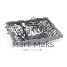 Посудомоечная машина Bosch SMP6EMI86Q, нержавеющая сталь, 60 см, 13 компл., сушка теплообменник, класс A