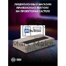 Проектор Cactus CS-U2.WT DLP 800Lm ANSI (1920x1080) 15000:1 ресурс лампы:50000часов 2xUSB typeA 2xHDMI 1.78кг