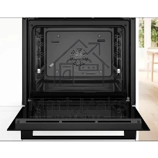 Духовой шкаф электрический Bosch HBG536EB4 черный
