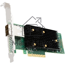 Контроллер SAS 9400-8e SGL (05-50013-01), PCIe 3.1 x8 LP, Tri-Mode SAS/SATA/NVMe 12G HBA, 8port(1*ext SFF8644), 3408 IOC