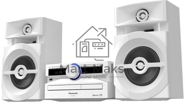 Минисистема Panasonic SC-UX100EE-W белый 300Вт/CD/CDRW/FM/USB/BT