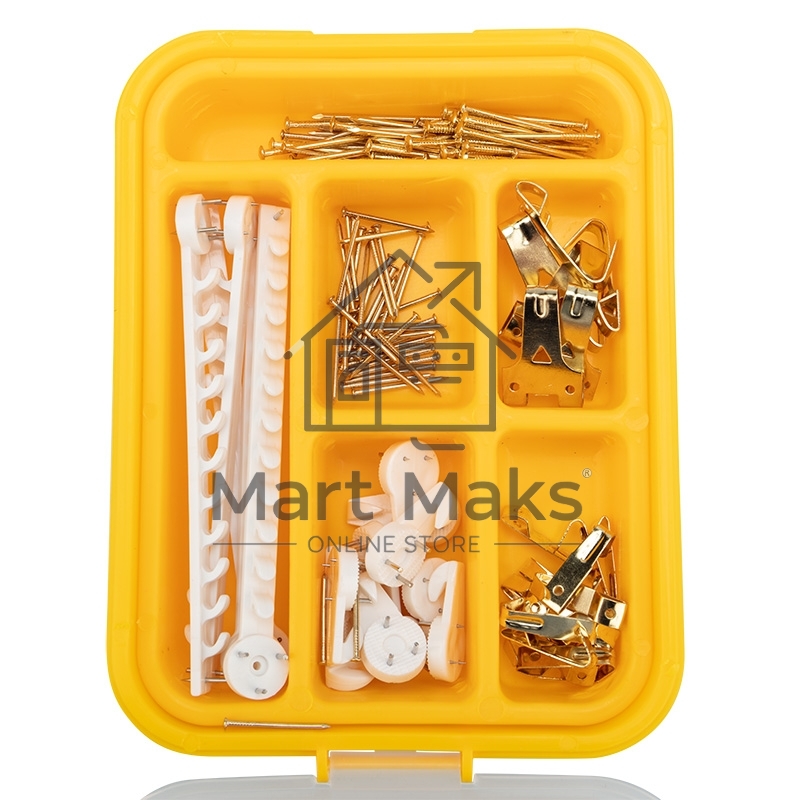 Набор картинного крепежа Kranz KR-01-3101-04 116 шт.