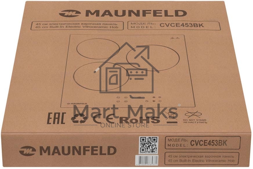 Электрическая варочная панель Maunfeld CVCE453BK