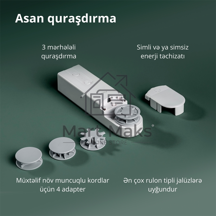 Мотор для руллоных штор Aqara Roller Shade Driver E1 (RSD-M01)