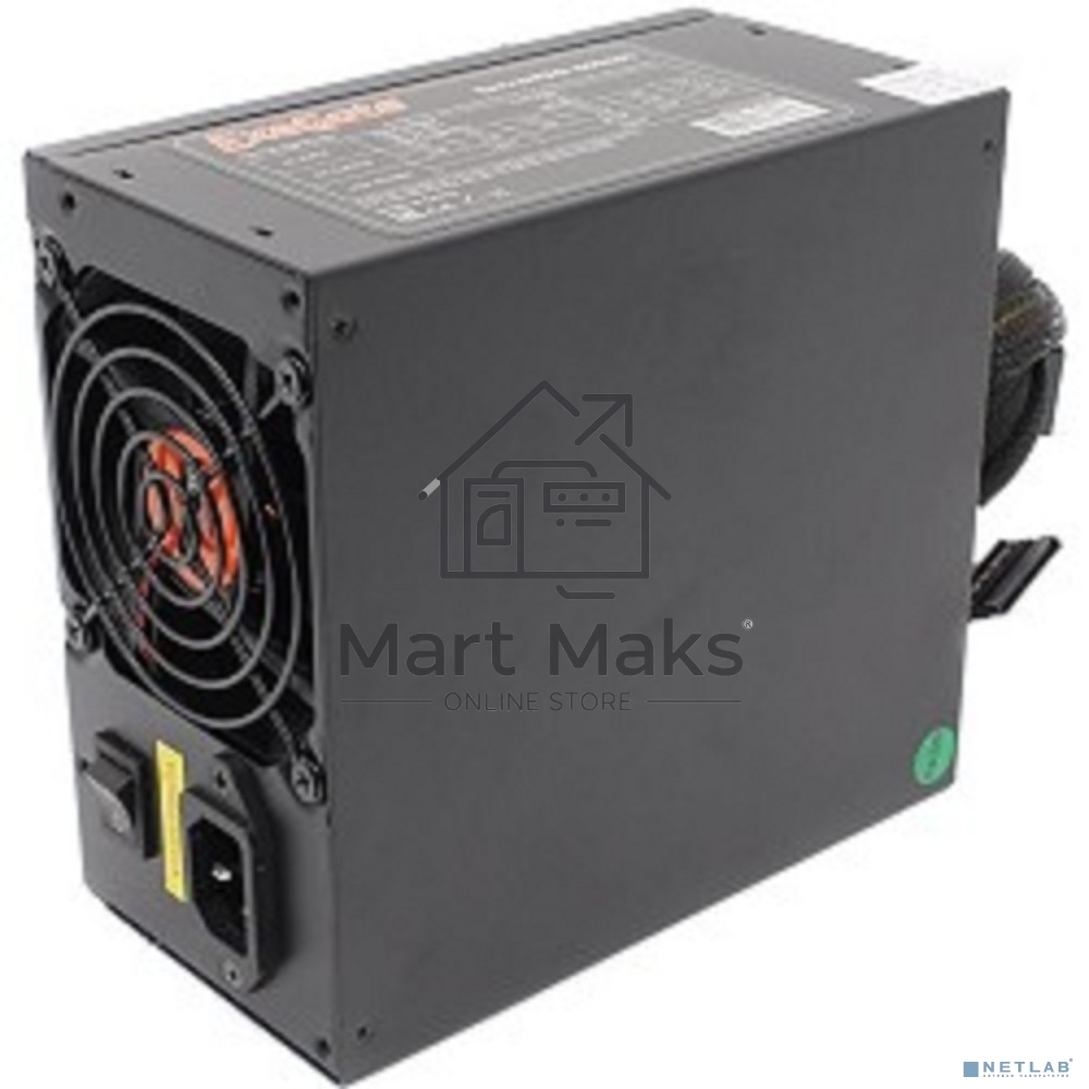 Серверный блок питания 600W Exegate <RM-600ADS> APFC,2х8cm fan, 20+4pin/(4+4)pin, 2xPCI-E, 9xSATA