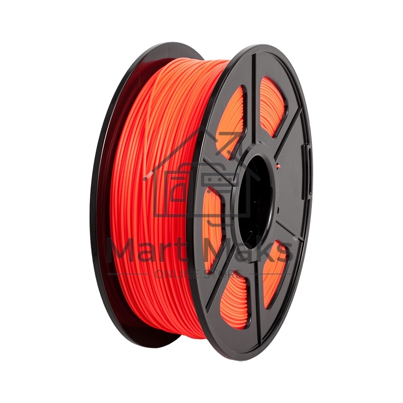 Филамент NVPrint PLA Noctilucent (Glow In the Dark) Red для 3D печати диаметр 1.75мм длина 330 метров масса 1 кг
