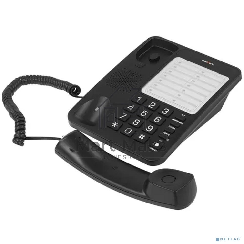 Телефон TEXET TX-234 черный