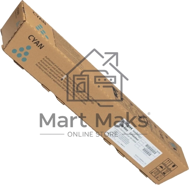 Картридж лазерный Ricoh тип IM C6000 голубой, IM C4500/C5500/C6000