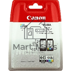Картридж струйный Canon PG-445/CL-446 (8283B004), для Canon PIXMA MG2540, PIXMA MG2440, 4 цвета, 180 стр.