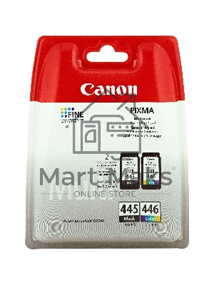 Картридж струйный PG-445/CL-446 (8283B004), для Canon PIXMA MG2540, PIXMA MG2440, 4 цвета, 180 стр.