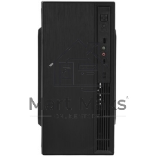 Компьютерный корпус Accord ENTRY ACC-241 черный без БП mATX 2xUSB 2.0 audio