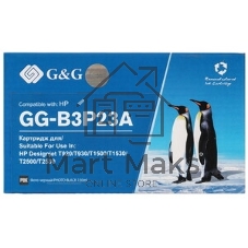 Картридж струйный G&G GG-B3P23A №727 фото черный (130 мл) для HP DJ T920/T1500