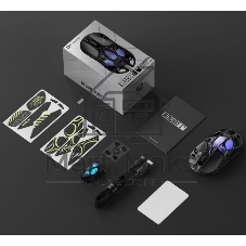 Беспроводная игровая мышь Gravastar Mercury X Pro Galaxy Чёрный