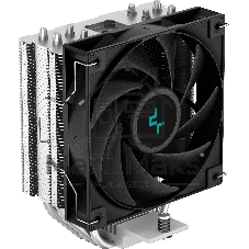 Кулер для процессора DEEPCOOL AG400 черный, 120 мм, алюминий/медь, 2000 об/мин, 31.6 дБ, 4 pin, 220 Вт, 150 мм