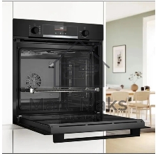 Духовой шкаф электрический Bosch HBG536EB4 черный