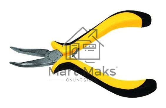 Утконосы FIT 51634мини черно-желтая мягкая ручка никел.антикор.покрытие