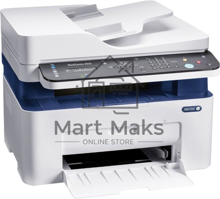 МФУ лазерный Xerox WorkCentre 3025NI (WC3025NI#), A4, ч/б, печ. до 20 стр/мин., скан. до 17 стр/мин., 1200 x 1200 dpi (печать) 600 x 600 dpi (скан.), Wi-Fi, Ethernet, USB