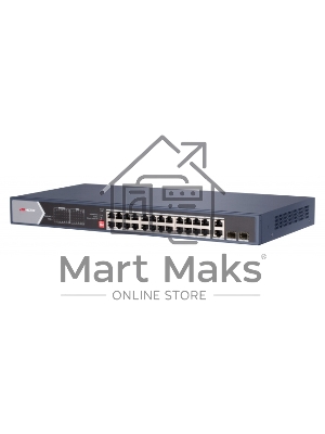 Коммутатор Hikvision DS-3T0506HP-E/HS неуправляемый